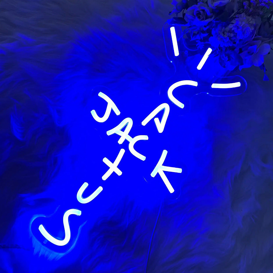 LED Luminous Characters Neon Light Board Atmosphere Advertising "Cactus Jack"