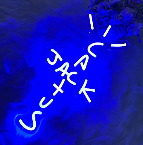 LED Luminous Characters Neon Light Board Atmosphere Advertising "Cactus Jack"