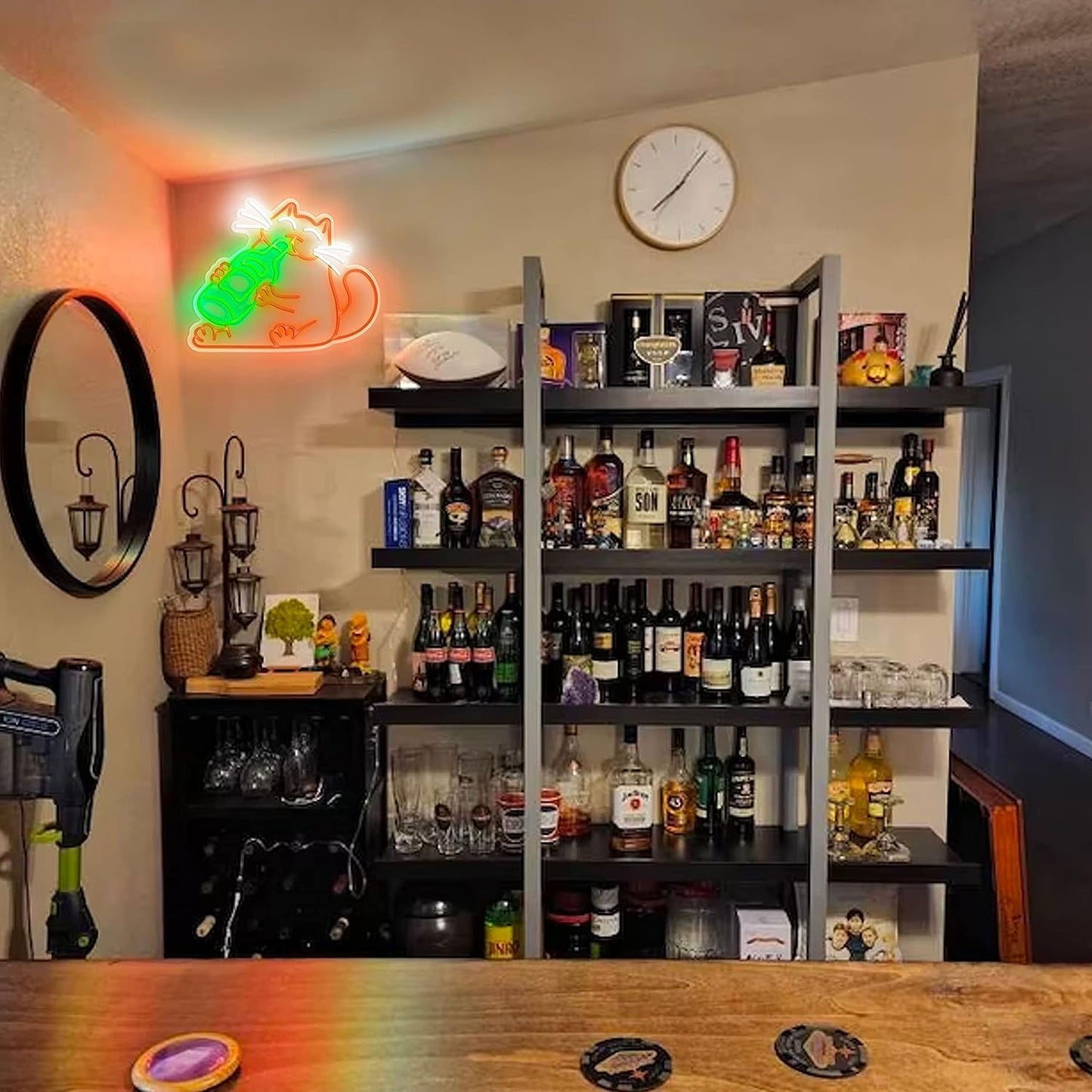 Led Decorative Neon Light Bedroom Atmosphere Cat